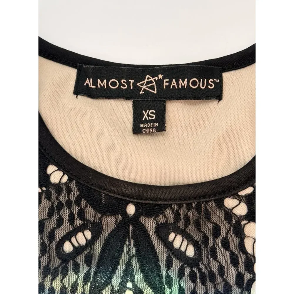 Almost Famous lace bustier